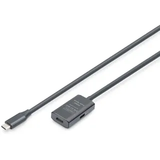 Digitus Aktives USB 3.2 Gen1 5G Verlängerungskabel USB-C - USB-C, 5m