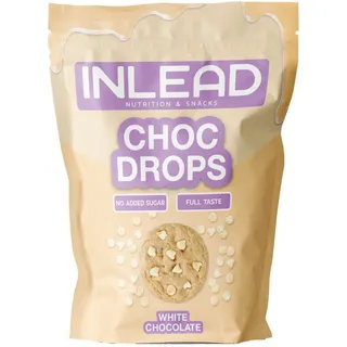 INLEAD Choc Drops, 150 g Beutel, White Chocolate