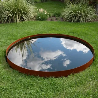 Wasserbecken / Wasserspiegel - Runde CORTEN Schale 100cm | Feuerschale