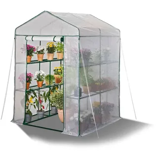 Parkside PARKSIDE® Gewächshaus mit Gitterfolie, begehbar