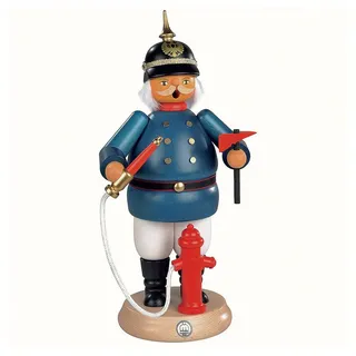 Müller GmbH Müller Räuchermann groß Historischer Feuerwehrmann 14 x 25 cm