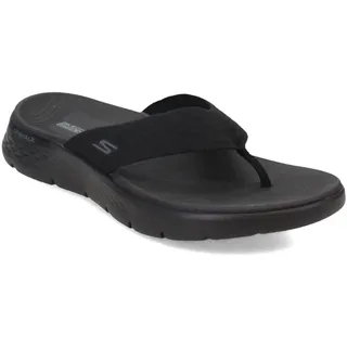 SKECHERS Go Walk Flex Sandal Splendor Flipflop, Textil schwarz, 39
