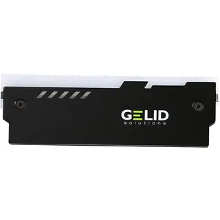 Gelid Solution Lumen RGB RAM Memory Cooling Kit 2 Stück – vollautomatischer RGB-Modus – doppelseitige Weste Kühlkörper – schwarz...