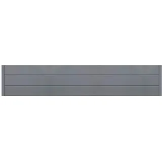 Beckers Betonzaun Betonzaun-Platte Prestige Glatt 200 cm x 38, 5 cm x 3 cm