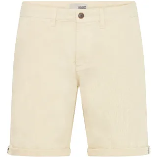 !Solid Shorts SOLID "Shorts SDLoras", Herren, Gr. 3XL, N-Gr, beige (bleached s), Obermaterial: 55% Leinen LI. 45% Baumwolle CO., Hosen Shorts