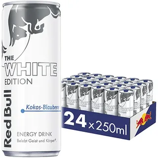 Red Bull Energy Drink White Edition Kokos-Blaubeere