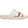 Strappy Damen Sandale creme-weiß 39-40