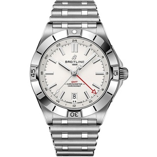 Breitling Herrenuhr Chronomat Automatic GMT 40 A32398101A1A1 - silber
