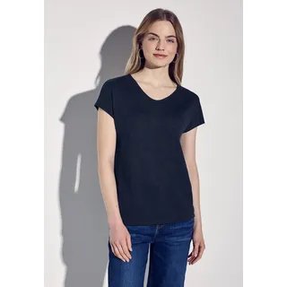 STREET ONE Damen Leinen-Look Shirt - 38