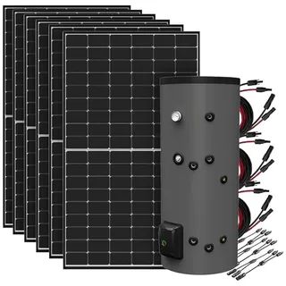 Offgridtec Solaranlage mit 300L Fothermo Boiler zur Warmwasseraufbereitung