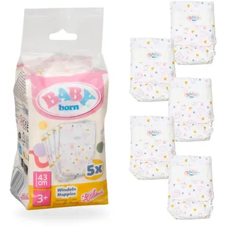 Zapf Creation BABY born Windeln 5er Pack
