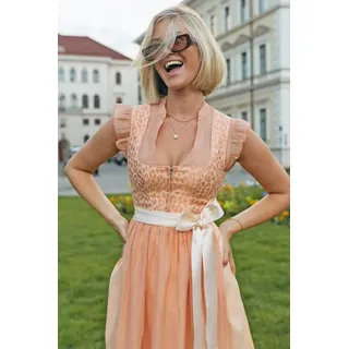 MarJo Mididirndl INSINGEN 65cm Länge peach - 42