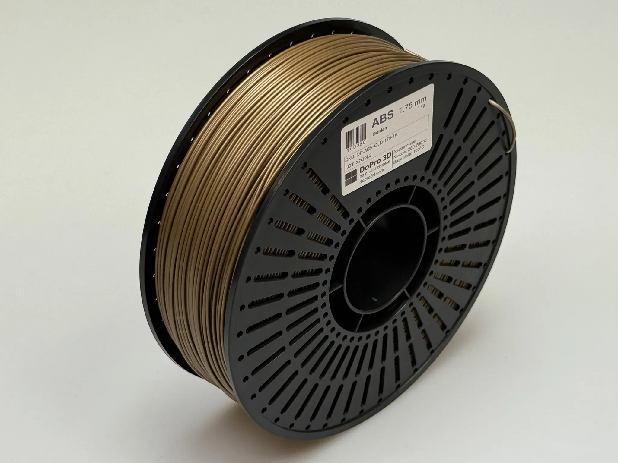 DoPro 3D ABS Filament Metallic Gold – Nexyl Class – 1,75 mm – 1,0 kg