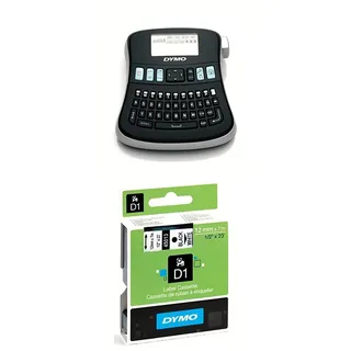 Dymo D1 45015 rot auf weiß 12mm x 7m