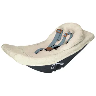 WEBER Babyschaleneinleger Teddyfell weiß