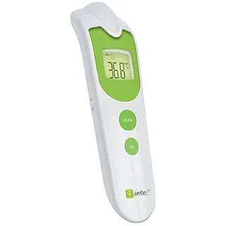 Intec Medical Infrarot-Fieberthermometer HM-686, Körpermodus: 32,0–42,9 °C grün