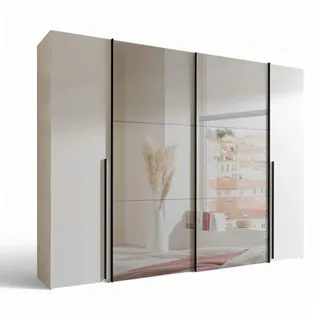 Z2 Dreh-/Schwebetürenschrank 4trg MATURS - B/H/T: ca. 267,00x205,00x57,00