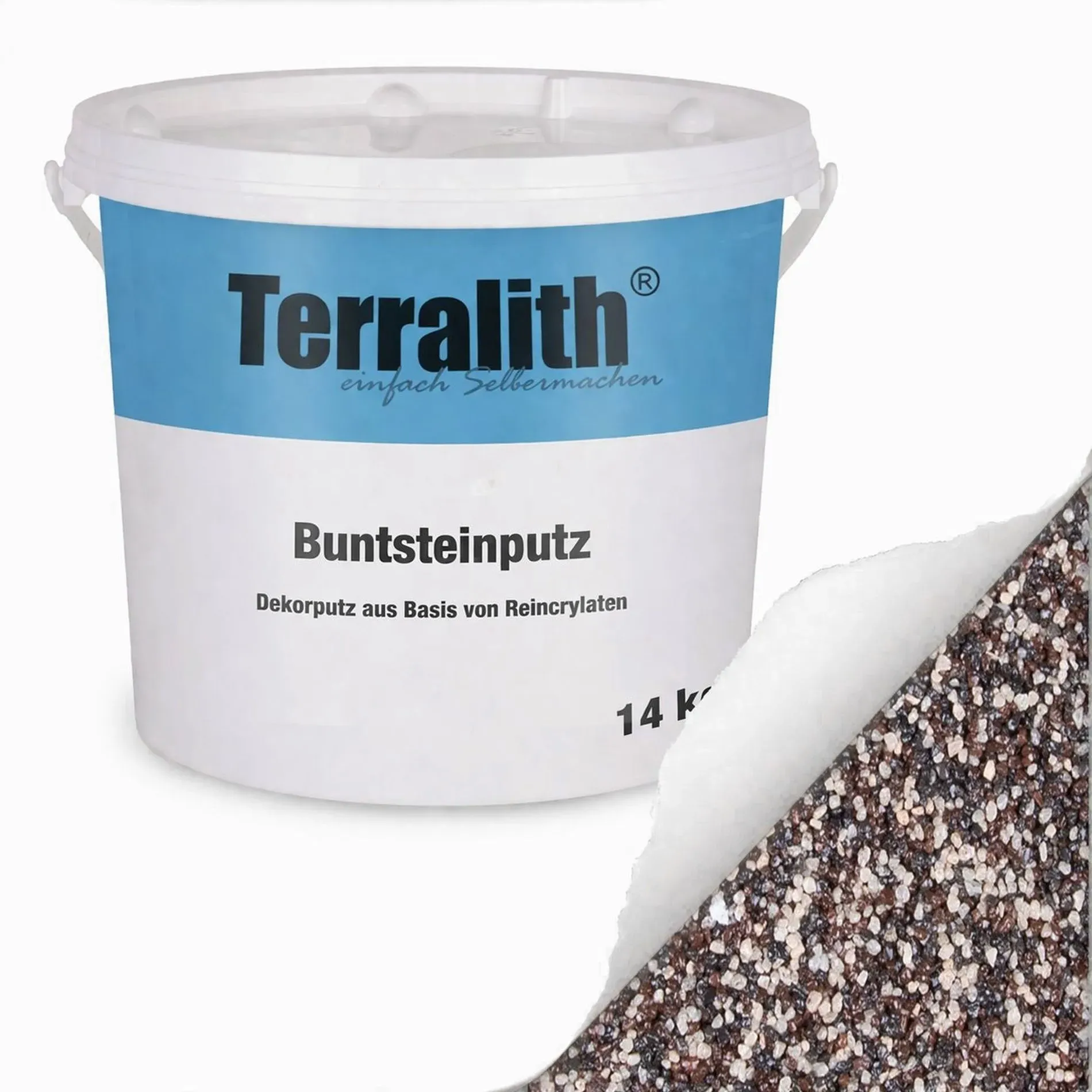 Terralith Buntsteinputz Mosaikputz 1mm -14 kg- BSP1130
