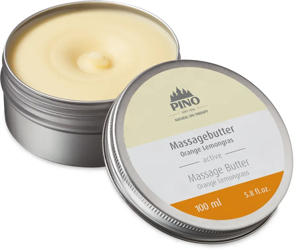 Pino Massagebutter Orange Lemongras Active 100 ml