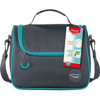 Maped Picnik – Lunchtasche Origins – Lunchtasche mit abnehmbarem Schultergurt – isolierte Lunchtasche – leicht zu reinigen – Grau