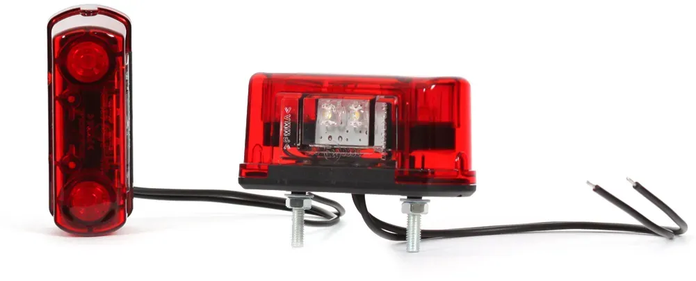 LED Multifunktions- Positions Kennzeichen Lampe Kennzeichenleuchte 82 x 31mm E20