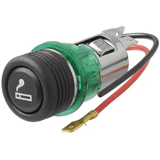 Zigarettenanzünder 12V/24V Einbau Steckdose beleuchtet KFZ Stecker Ersatz