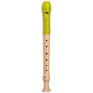Mollenhauer 17311 Fipple Sopranblockflöte, Lere, apfelgrün, deutsch Einf. - Sopran Blockflöte (Deutsch)