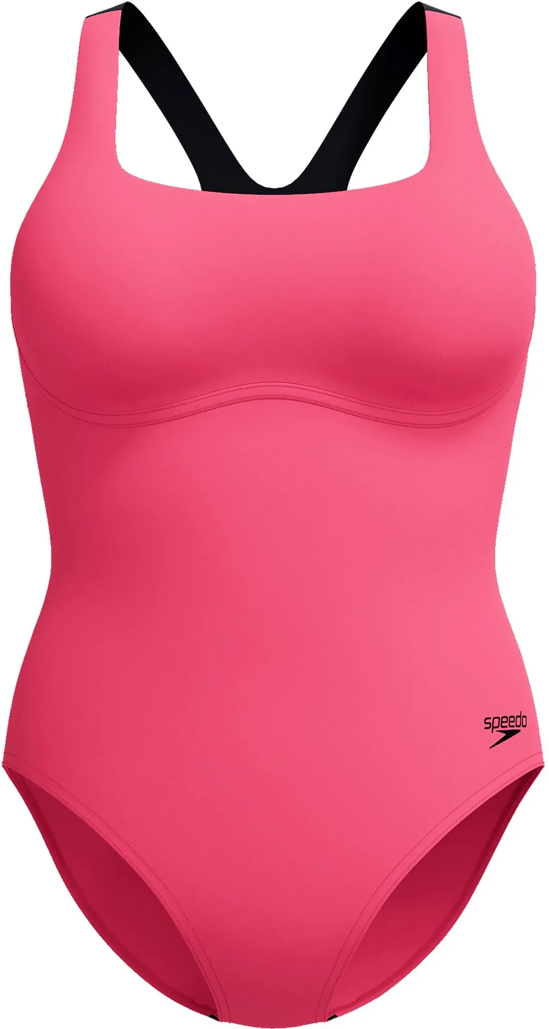 SPEEDO Flex Band Badeanzug Damen in raspberry fill, Größe 38 - rosa