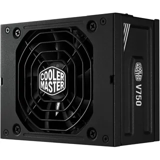 Cooler Master V750 SFX Gold ATX 3.1, EU-Stecker – 750 W 80 Plus Gold PC-Netzteil, vollmodulares Netzteil, SFF/mini-ITX-Netzteil, 92-mm-FDB-Lüfter, PCIe-5.1-Kabel, SFX-auf-ATX-Halterung - Schwarz