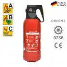 ABC Mini - Pulverfeuerlöscher Jockel 2 kg PS2JM 13