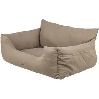Trixie Autositz doppelt 80 x 35 x 60 cm Taupe