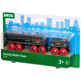 BRIO Schwarzer Kugelblitz mit Kohlentender (33697)