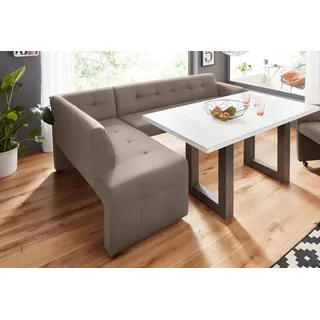 Lederfaserstoff langer Schenkel rechts argent