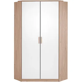 WIMEX Bergamo 95 x 198 x 95 cm San Remo eiche nb/alpinweiß