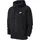 Herren-Kapuzenjacke Black/Black/White S