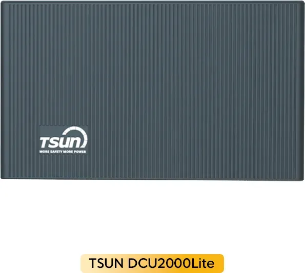 TSUN DCU2000Lite Solarspeicher für Balkonkraftwerke, by Powerness - 2kWh / Ohne 800W TSUN Wechselrichter / Standardversand