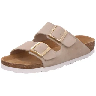 ROHDE Sunnys N ́12 Damen Pantolette Hausschuhe Sandale 5590 02 Elfenbein, Schuhgröße:43 EU