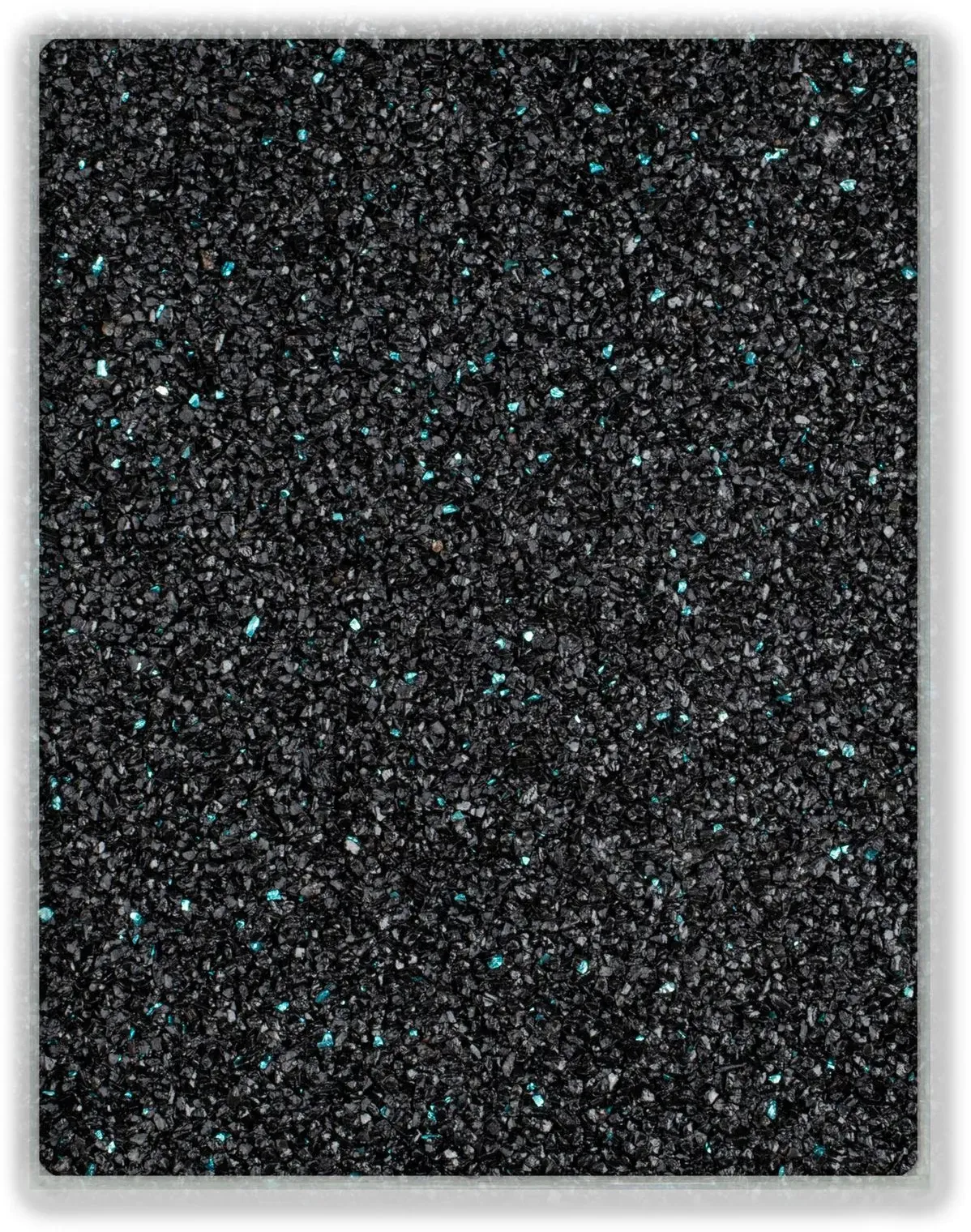 Terralith Farbmuster Kompaktboden mix nero 106