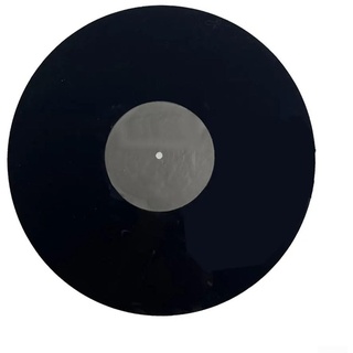 30,5 cm Acryl-Schleifmatte für Phonograph-Plattenspieler, Vinyl, 3 mm, antistatische LP-Matte, Acryl-Plattenspieler-Unterlage für Vinyl-LP-Plattenspieler (schwarz)