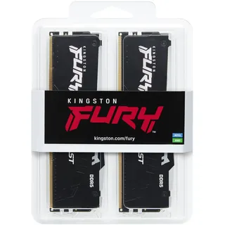 DDR5 5200MT/s RGB 16GB Kit (2x8GB) CL40 Schwarz KF552C40BBAK2-16