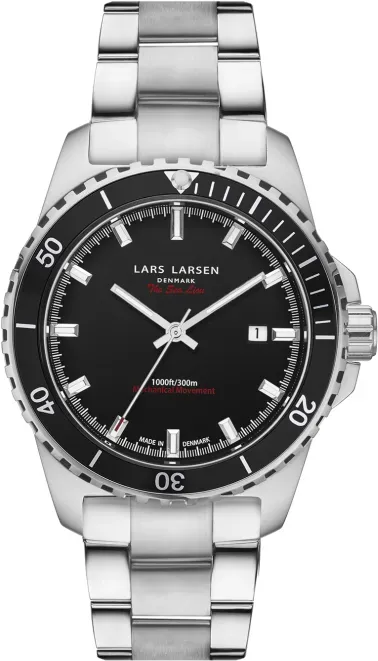 LARS LARSEN - FREDERIK - automatic diver silver