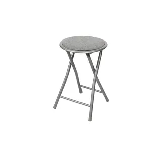 Klapphocker  Derek , grau , Maße (cm): B: 30 H: 46 T: 30.0