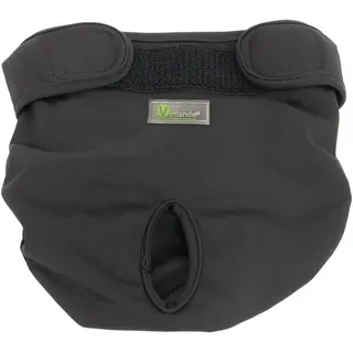 Petlando Hundewindel XS waschbar schwarz
