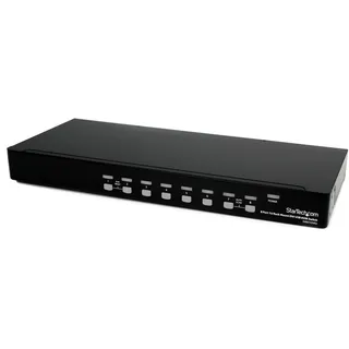 Startech StarTech.com 8-Port DVI USB KVM Switch -DVI USB KVM Switch - 8-Port KVM-Switch -DVI KVM-Switch - KVM-Switch USB - DVI Switch zum Einbau (SV831DVIU)