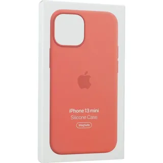 Apple iPhone 13 mini Silikon Case mit MagSafe pink pomelo
