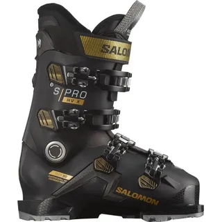 Salomon S/PRO HV X90 W GW Damem Skischuh - Black/Beluga/Gold Met. 25
