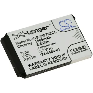 Powery Akku für wireless IP-Telefon Cisco 7925, 7925g, 7925g-ex