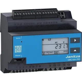 JANITZA UMG 604-PRO 24 V Spannungsqualitäts-Analysator