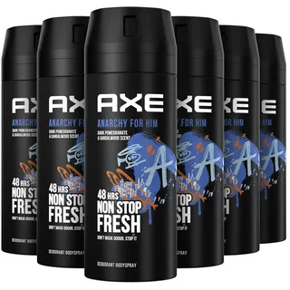 Axe Anarchy for Him Deodorant Bodyspray 6 x 150 ml