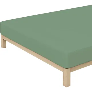 Baumwolle 140 x 200 - 160 x 220 cm green mid